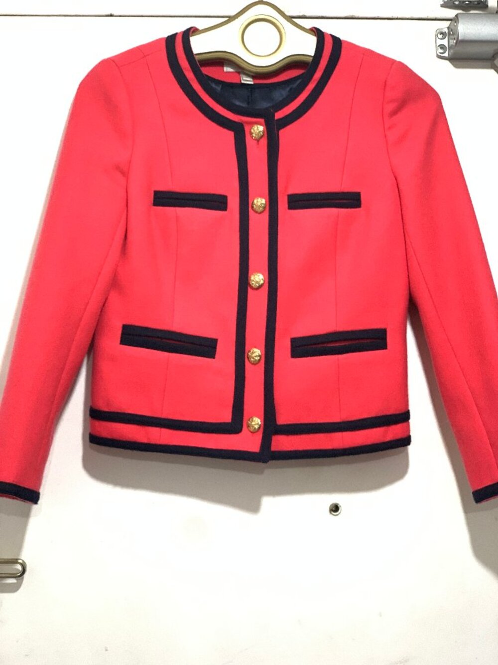 J. CREW WOOL CROPPED BLAZERS SIZE 2